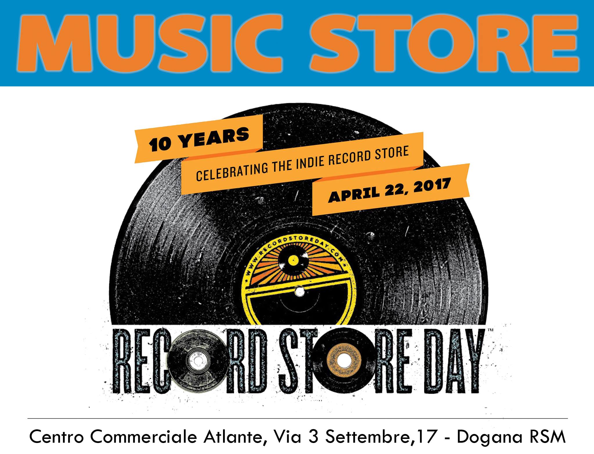 RECORD STORE DAY Centro Atlante