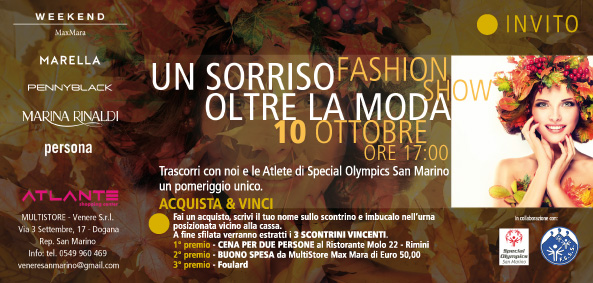 FASHION SHOW – UN SORRISO OLTRE LA MODA