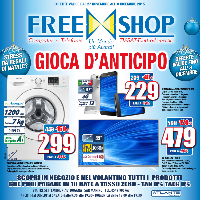 VOLANTINO FREE SHOP