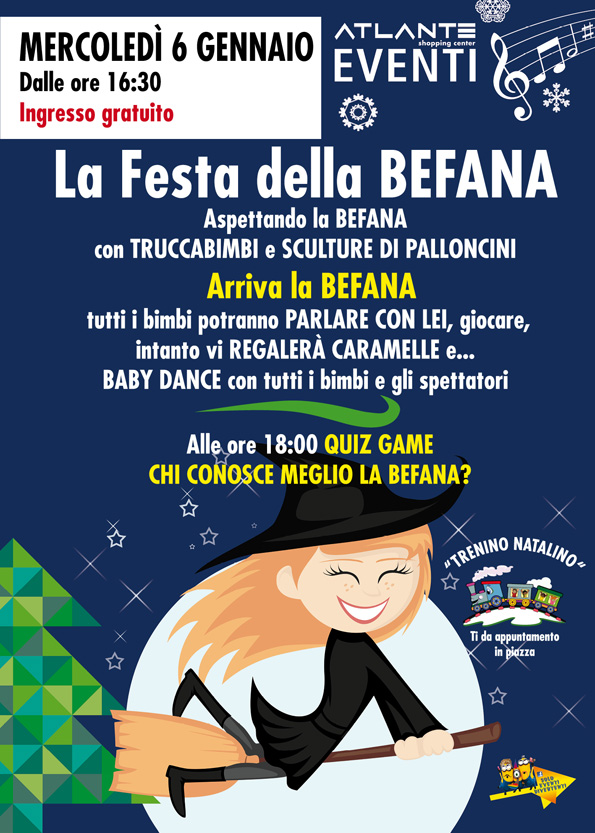 LA FESTA DELLA BEFANA- Ingresso Gratuito