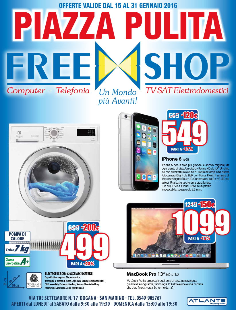 OFFERTE FREE SHOP