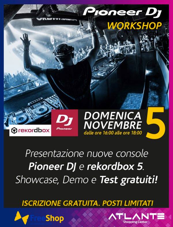 WORKSHOP PIONEER DJ