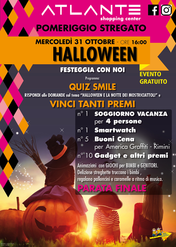 HALLOWEEN: FESTEGGIA CON NOI – EVENTO GRATUITO