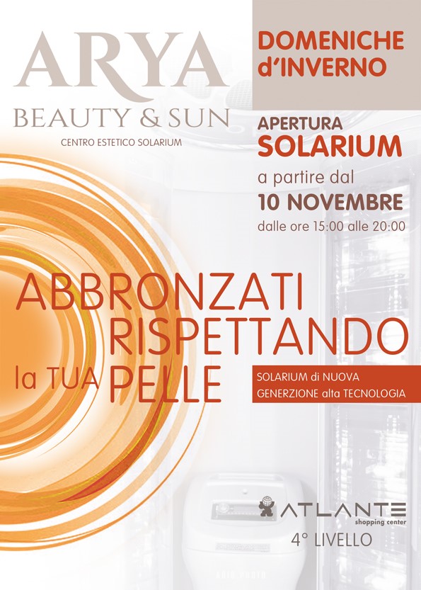 APERTURA SOLARIUM ARYA BEAUTY & SUN