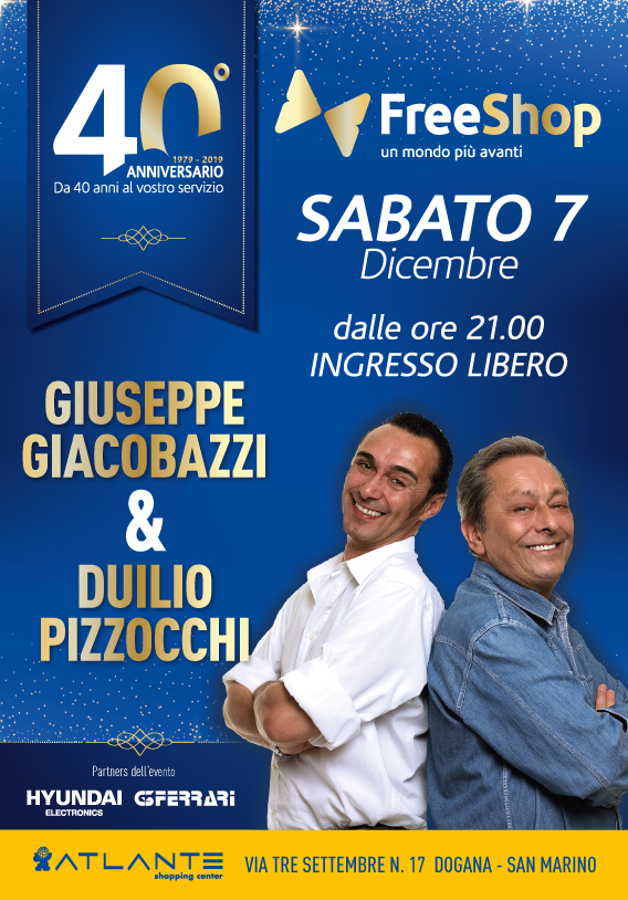 GIACOBAZZI & PIZZOCCHI – INGRESSO GRATUITO