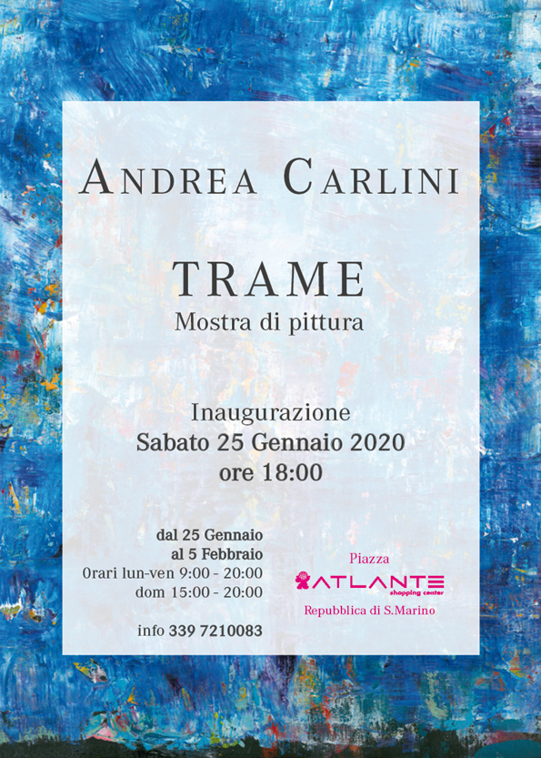 MOSTRA DI PITTURA DI ANDREA CARLINI