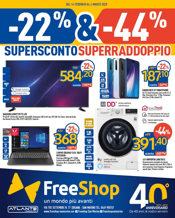 OFFERTE FREE SHOP