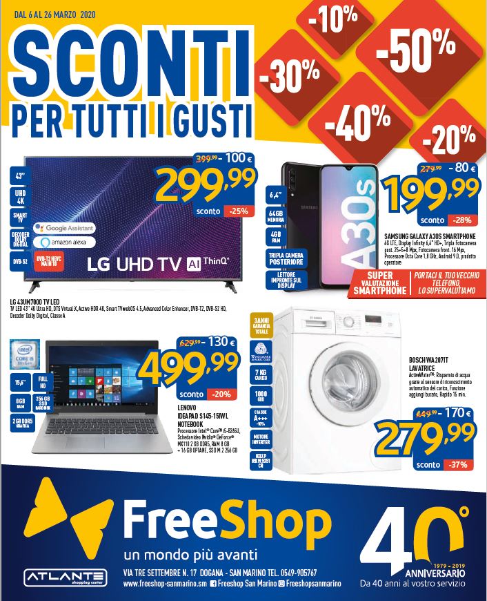 OFFERTE FREE SHOP