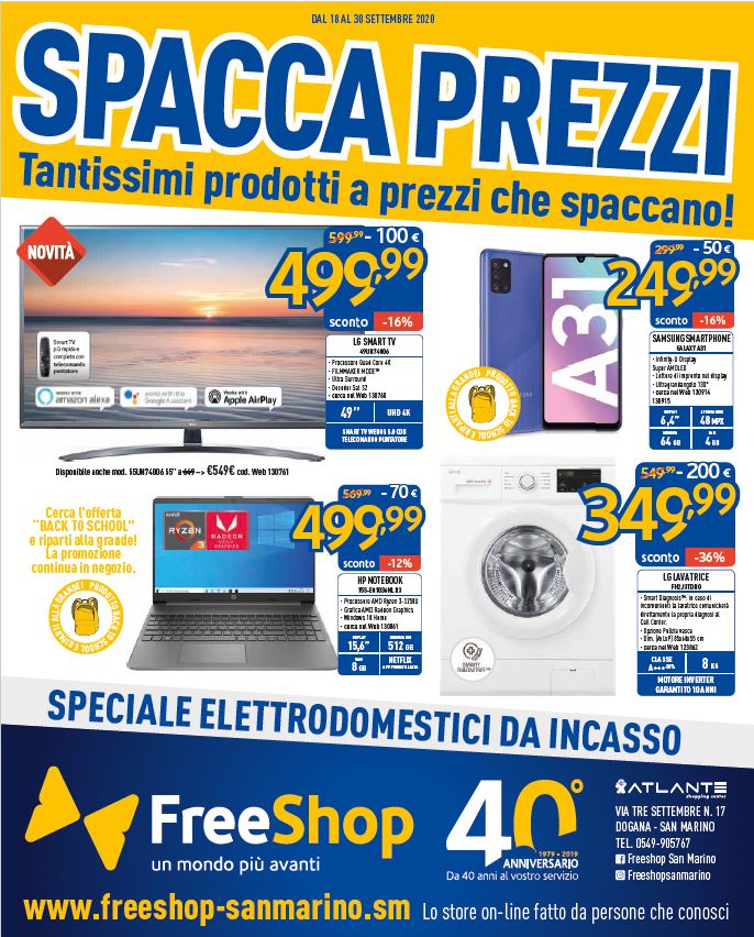 OFFERTE FREE SHOP