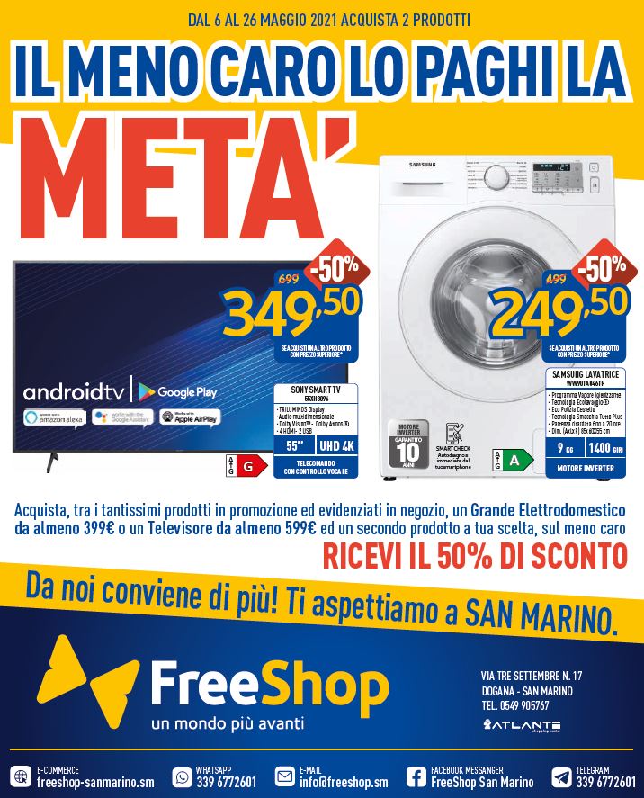 OFFERTE FREE SHOP