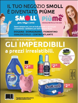 OFFERTE SMOLL PIU’ME