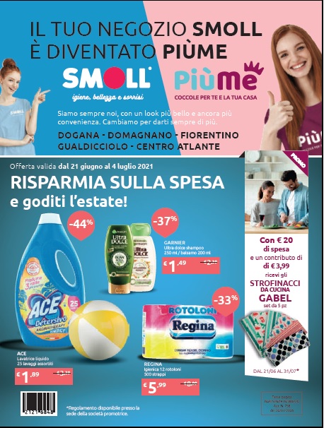 OFFERTE SMOLL / PIU’ ME