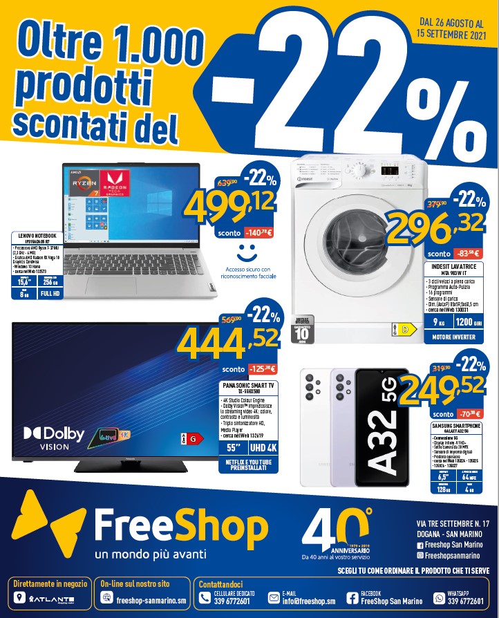 OFFERTE FREE SHOP