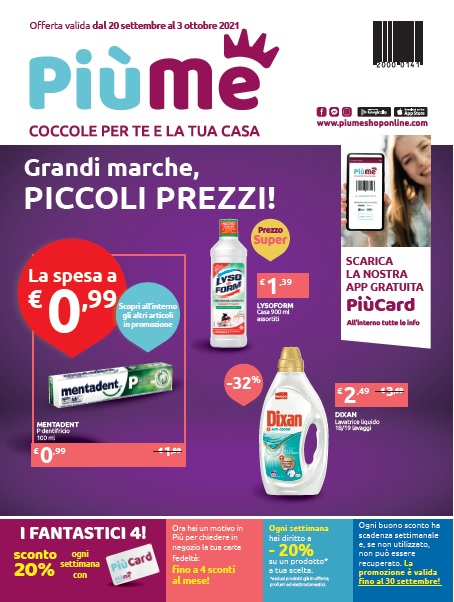 OFFERTE PIU’ME