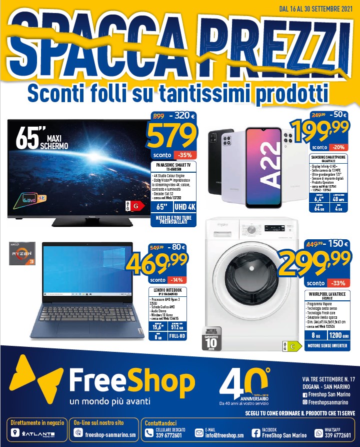 OFFERTE FREE SHOP