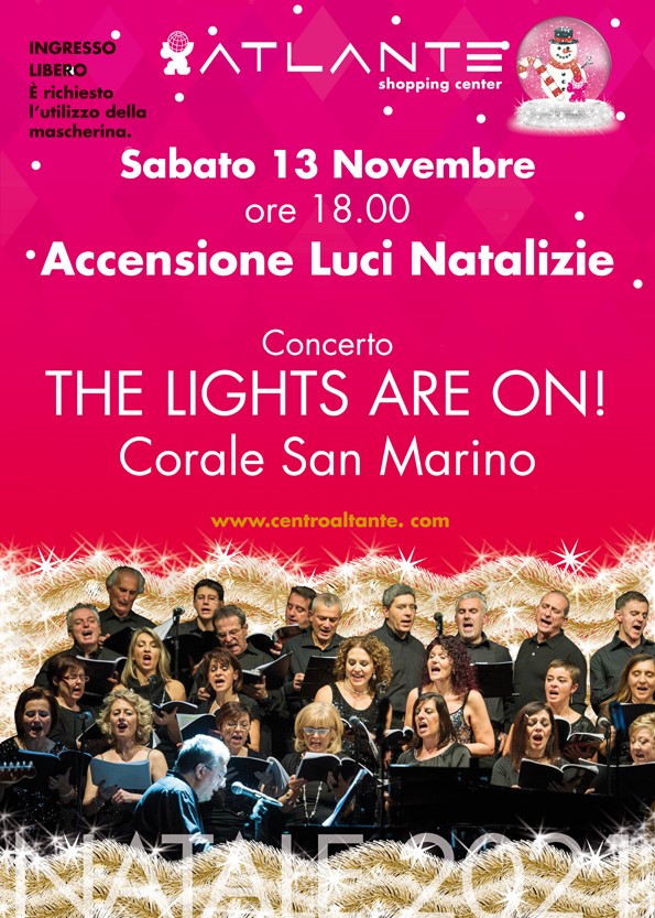 ACCENSIONE LUCI NATALIZIE E CONCERTO CORALE SAN MARINO