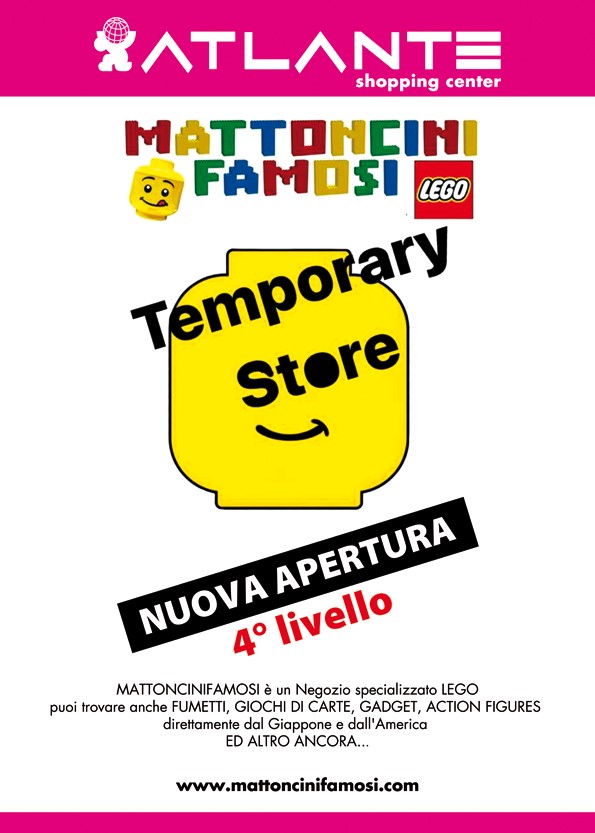 NUOVA APERTURA MATTONCINI FAMOSI