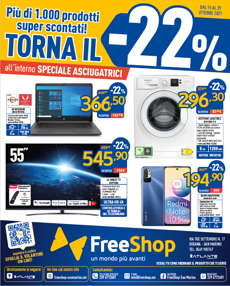 OFFERTE FREE SHOP