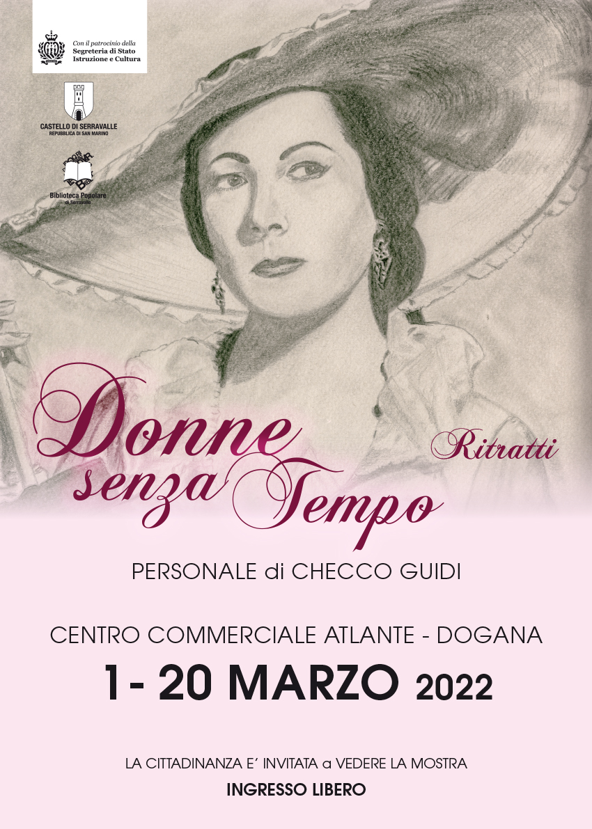 “DONNE SENZA TEMPO” MOSTRA RITRATTI 1-20 MARZO