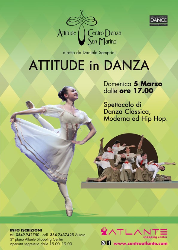 ATTITUDE IN DANZA: 5 MARZO ORE 17.00